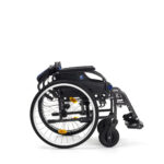 D200 Split C89 - Side view backrest folded