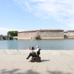 Forest 3 - At the river in motion